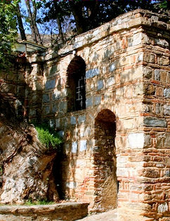 The Ruins of Ephesus with House of Virgin Mary